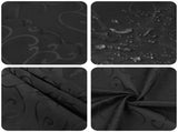 Table Cloth 5 pcs Rectangular Dark Grey 110 x 160 cm 42040429
