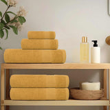 ZNTS 12 Piece Towel Set Gold 360 gsm 100% Cotton 137101