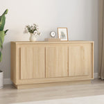 ZNTS Sideboard Sonoma Oak 102x35x55 cm Engineered Wood 831888