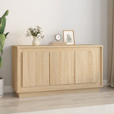 ZNTS Sideboard Sonoma Oak 102x35x55 cm Engineered Wood 831888