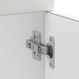 Kitchen Base Cabinet Kalmar White Engineered Wood 853477