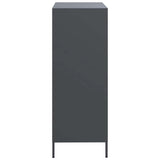Highboard Anthracite 68x39x101.5 cm Steel 851222