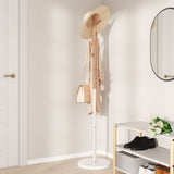 Coat Stand White 172 cm Powder-coated Iron 377088