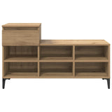 Shoe Cabinet Artisan oak 102 x 36 x 60 cm Engineered wood 881043