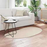 Area Rugs HUARTE Beige 80 x 150 cm Polyester 4103712