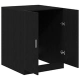 Washing Machine Cabinet Black Oak 70.5 x 71.5 x 91.5 cm 862667