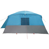 Family Tent Tunnel 16-Person Blue Waterproof 94708