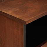 TV Cabinet with Shelf Brown 100 x 33.5 x 46 cm Solid Mango Wood 4018898