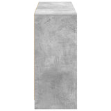 Sideboard with Drawer Concrete Grey 102 x 32 x 73.5 cm 8000519