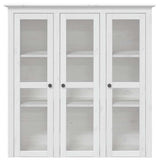 Highborad "BODO" White 115.5x43x200.5 cm Solid Wood Pine 3206451