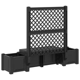 Garden Bench Kopenhagen Anthracite 173 x 49 x 135.5 cm PP 42041747