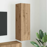 TV Wall Cabinet Artisian Oak 30 x 31 x 100 cm Engineered Wood 892327