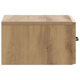 Wall-Mounted Bedside Cabinet 2 pcs Artisan Oak Engineered Wood 899294