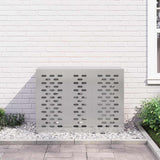 Air Conditioner Cover Silver 110 x 50 x 80 cm Stainless steel 865908