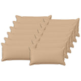 Cushion with Pillow HOUTEN 12 pcs Cream Faux Linen 933831