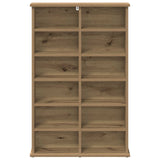 CD Cabinet Artisan Oak 60 x 17 x 92 cm Engineered Wood 8012744