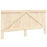 Headboard 200x104 cm Solid Wood Pine 358402