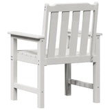 Garden Dining Chair 2 pcs White 65.5 x 59 x 88cm HDPE 42006604