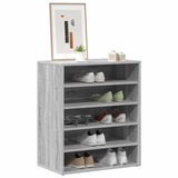 Shoe cabinets 60 x 35 x 70 cm Smoked Oak Shoe Storage 816014