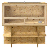 Terrarium Brown 100 x 50 x 100 cm OSB 3397884