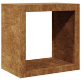 Firewood Rack 60x40x60 cm Weathering Steel 851009