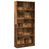 Bookcase Old Wood 80x24x176 cm Engineered Wood 857860