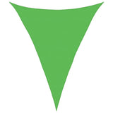 Sunshade Sail 160 g/m Light Green 5x6x6 m HDPE 311318