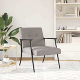 Armchair Taupe 59 x 75 x 78 cm Fabric 42017695