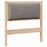 Headboard Other Brown 75 cm Solid pine wood 878987
