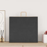 Paper Bags 250 pcs with Handles Black 54x15x49 cm 4101878