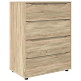 Storage Cabinets Sonoma Oak 80 x 48 x 105 cm Engineered Wood 3406227