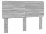 Bed Frame Grey Sonoma 120 x 190 cm Solid Pine Wood 3412520