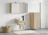 Bathroom Cabinet Set 4 pcs Sonoma Oak Engineered Wood 3407369