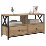 TV Cabinet 90 x 33 x 45 cm Artisan Oak 881302