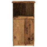 Side Table Old Wood 36x30x56 cm Engineered Wood 856558