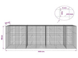 Gabion with 5 mm Wire and 5x5 cm Mesh 350x50x150 cm 3464281