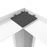 Double Washing and Drying Machine Pedestal White 51194