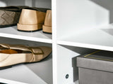Hallway Furniture Set Shoe Bench Storage Mirror Cabinet Coat Rack Multiple Cubes Hangers Organiser T3398P344509