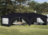 Pop-up Party Tent 575 x 288 x 245 cm Anthracite Oxford Fabric 42019902