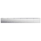 Raised Garden Bed Silver 480 x 40 x 55 cm galvanized 8006291