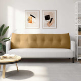 Back Pillow Brown 180 x 24 x 50 cm Velvet 42014582