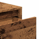 Console Table Old Wood 100x35x76.5 cm Engineered Wood 856784