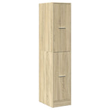 Apothecary Cabinet Sonoma Oak 30x41x144.5 cm Engineered Wood 855171