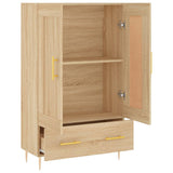 Highboard Sonoma Oak 69.5x31x115 cm Engineered Wood 830311