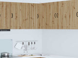 Wall Corner Cabinet LUCCA Artisan Oak 57 x 57 x 80 cm 885084