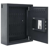 Digital Safe with Lock Dark grey 30 x 10 x 36.5 cm Steel 42011319