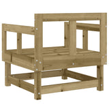 Garden Chairs 2 pcs Impregnated Wood Pine 825393