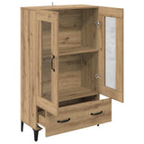 Highboard Artisan Oak 70 x 31 x 115 cm Engineered Wood and Iron 880861