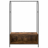 Clothes Rack Brown Oak 100 x 44 x 160 cm Engineered Wood 868453