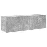 7 Piece TV Cabinet Set Concrete Grey Engineered Wood 3114521